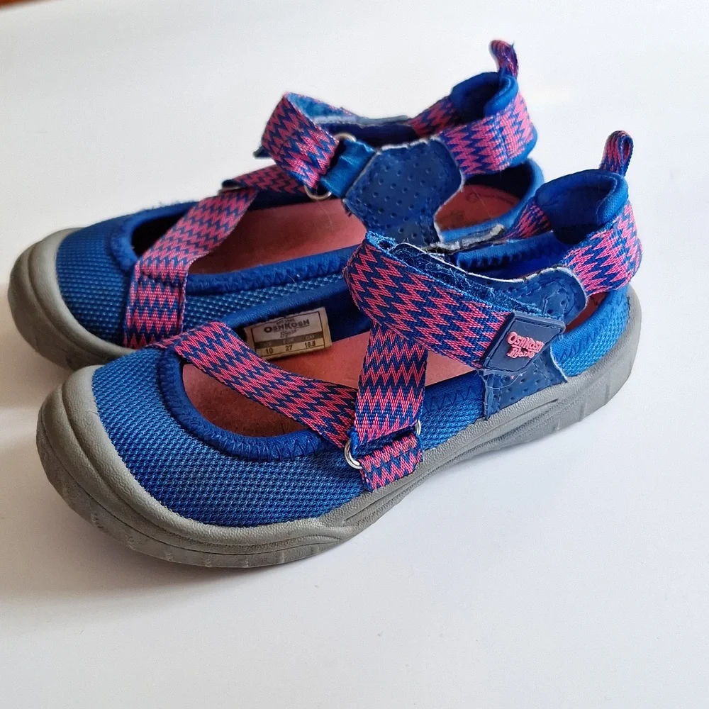 Oshkosh Strappy Slip-On Toddler Size 10